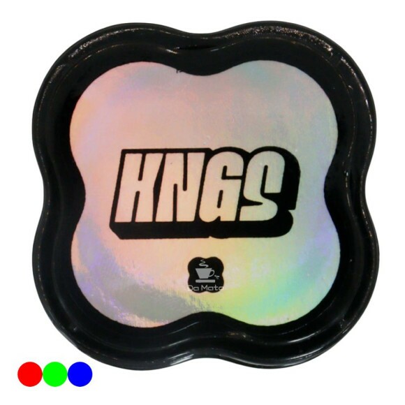 Dichavador de Policarbonato KNGS Clássico Preto