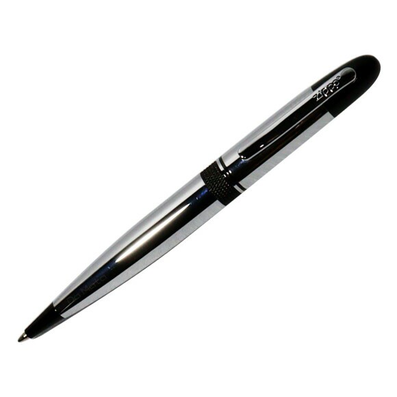 Caneta Esferográfica Zippo Alleghenny -Cinza Claro