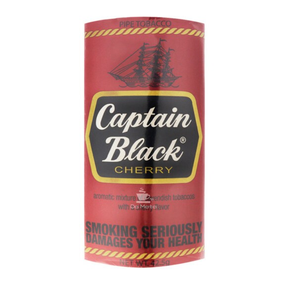 Captain Black Cherry P/ Cachimbo Importado de frente