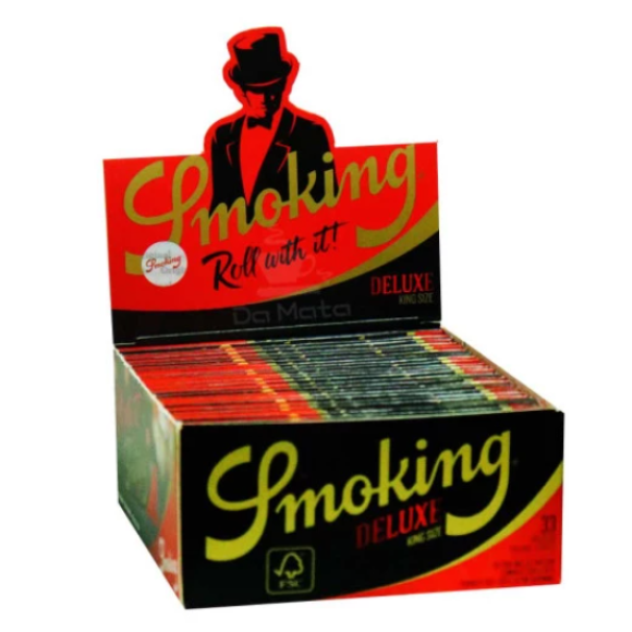 Caixa de Seda Smoking Deluxe King Size