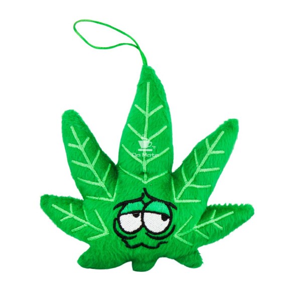 Pelúcia de Cannabis 14cm de frente