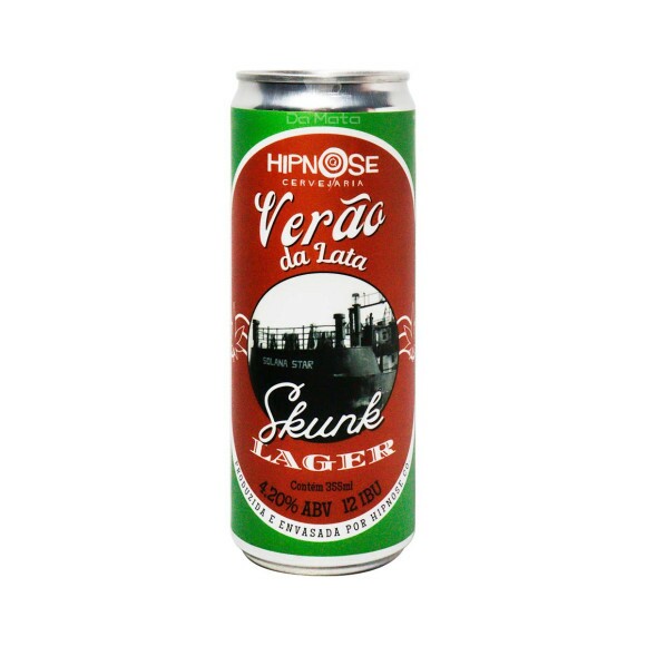 Cerveja Verão da Lata Skunk Lager 355ml