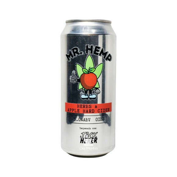 Cerveja Mr. Hemp Herbs & Apple Hard Cider 473ml *Terpenada* 