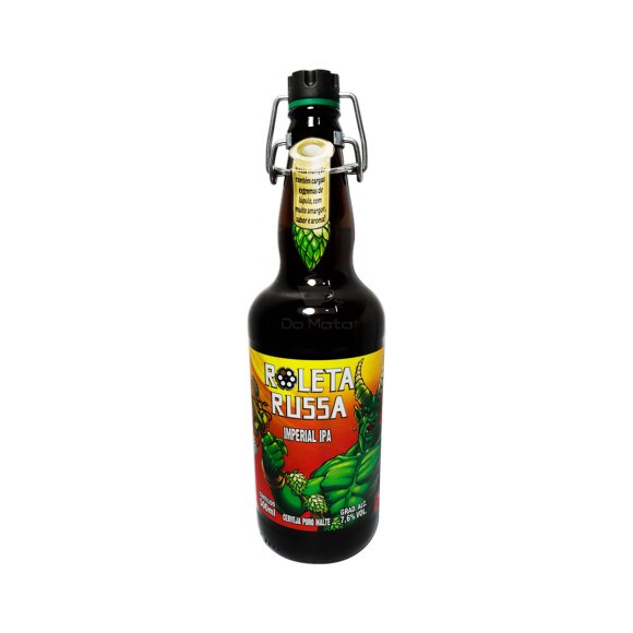 Cerveja Roleta Russa Imperial IPA 500ml 
