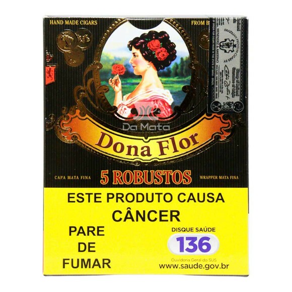 Caixa de Dona Flor 5 Robusto Mata Fina