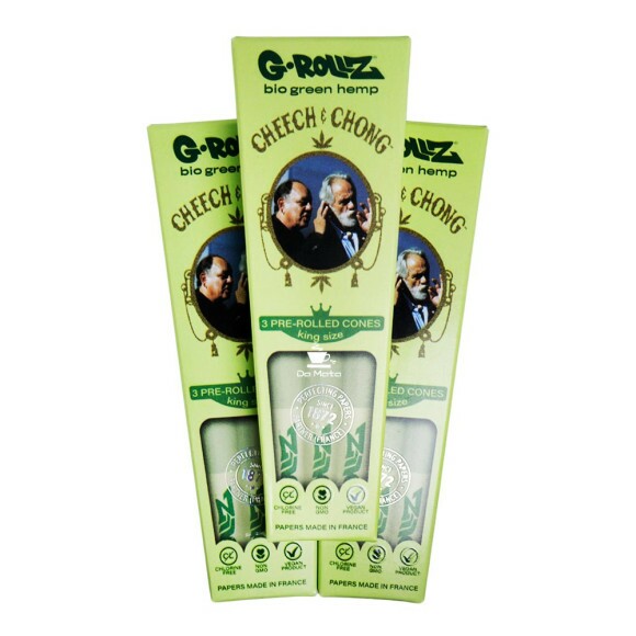 Cone G-Rollz Bio Green Hemp King Size C/3 frente