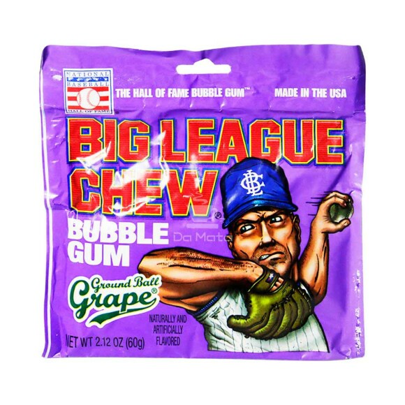 Chiclete Importado Big League Chew Grape