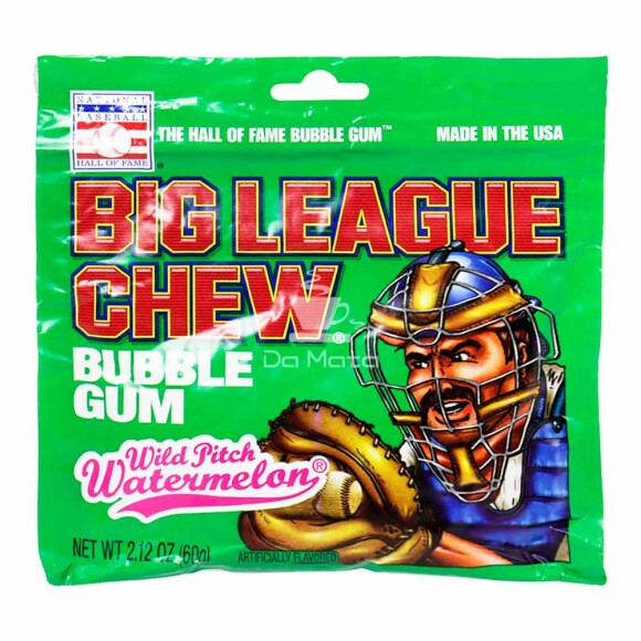 Chiclete Importado Big League Chew Watermelon