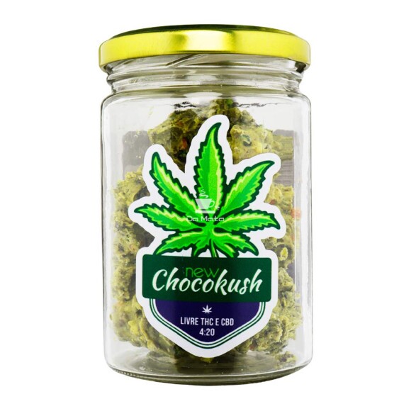 Chocolate ChocoKush Cookies Kush 100g  de frente 