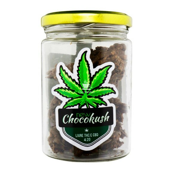 Chocolate ChocoKush Kush Mints 100g de frente