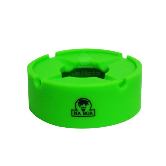 Cinzeiro de Silicone Na Boa c/ Tampa