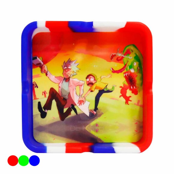 Cinzeiro de Silicone Rick and Morty Monster