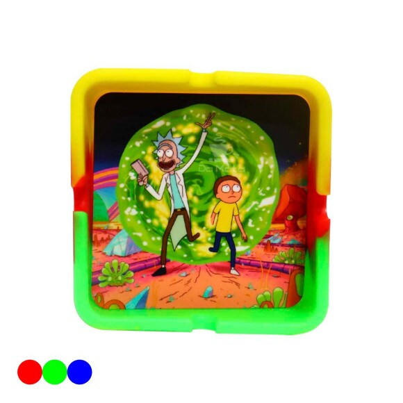 Cinzeiro de Silicone RIck and Morty Portal