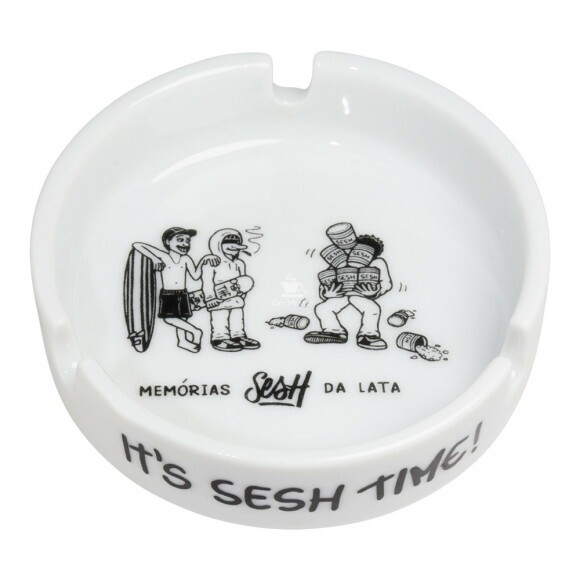 Cinzeiro de Cerâmica It's Sesh Time! 