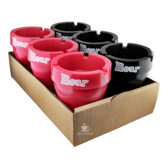 Caixa de Cinzeiro Automotivo Bear de lado