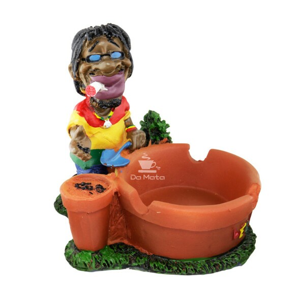 Cinzeiro de Resina Reggae  de frente