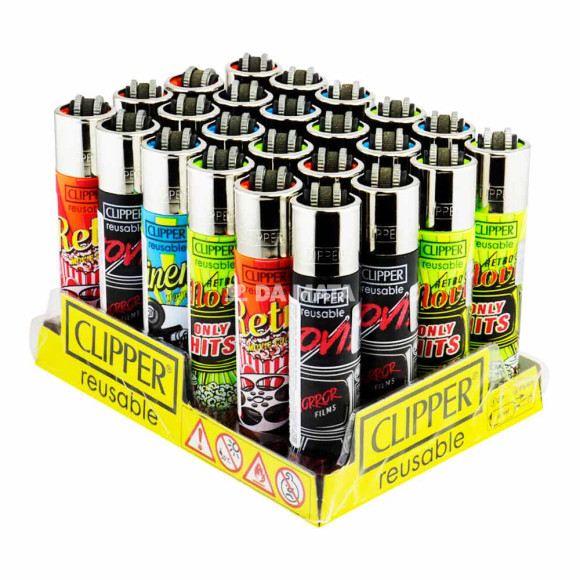 Caixa de Isqueiro Clipper Hobby Mix 1 de frente tabacaria da mata