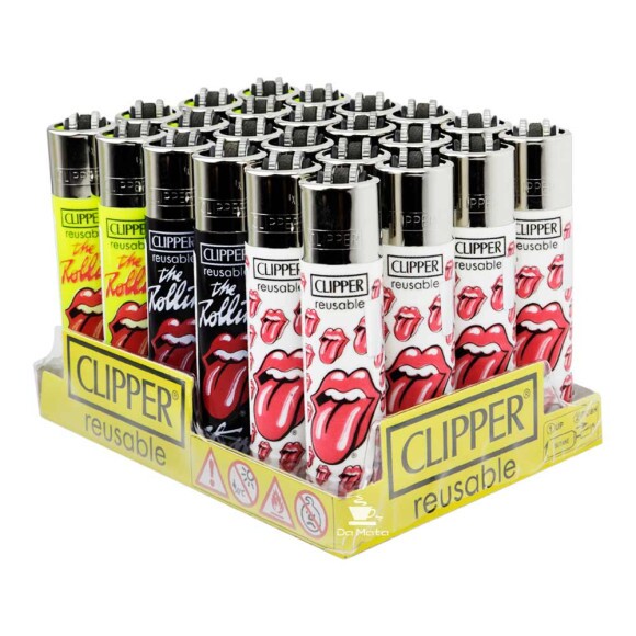 Display de Isqueiro Clipper Lion Rolling Stones