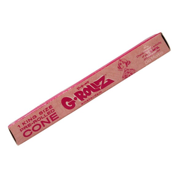 Cone G-Rollz Banksy's Graffiti Pink King Size