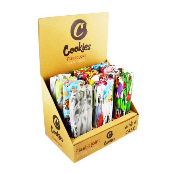 Caixa de Mocó de Plástico Cookies C/12un de lado tabacaria da mata 