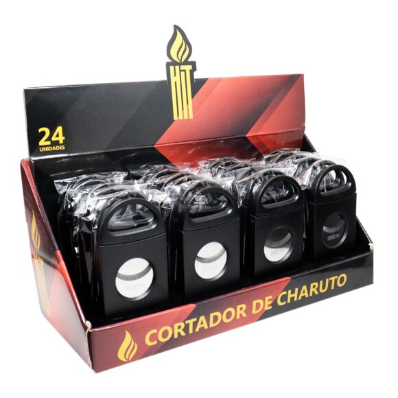 Caixa de Cortador de Charuto Achatado