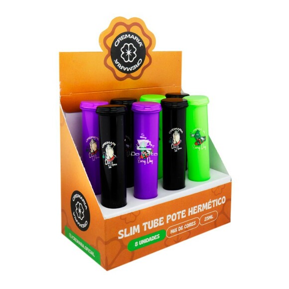 Caixa de Mocó Slim Cremaria C/8 de lado Tabacaria da Mata