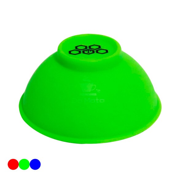 Cuia de Silicone Cultura Dab Honey Verde