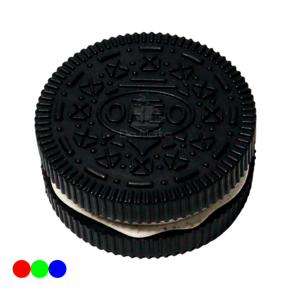 Dichavador de Bolacha 2 Partes preto