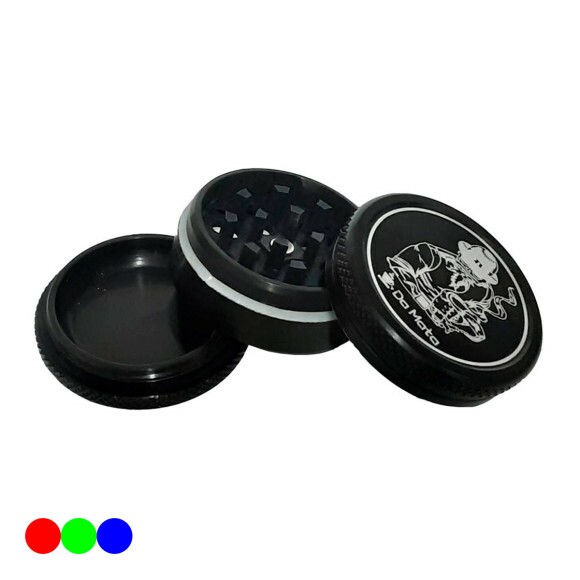 Dichavador de Alumínio Da Mata 3 Partes Preto