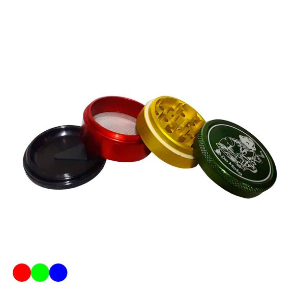 Dichavador de Alumínio Da Mata 4 Partes Grande