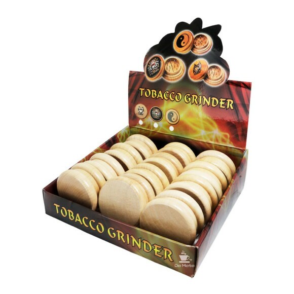 Caixa de Dichavador de Madeira 2 Partes