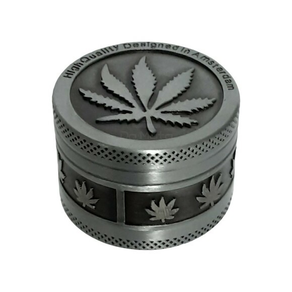 Dichavador de Metal Médio Weed