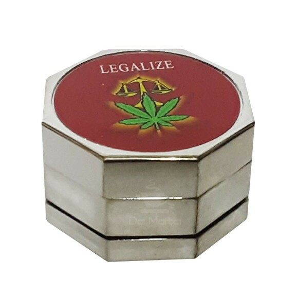 Dichavador de Metal Octagonal Legalize