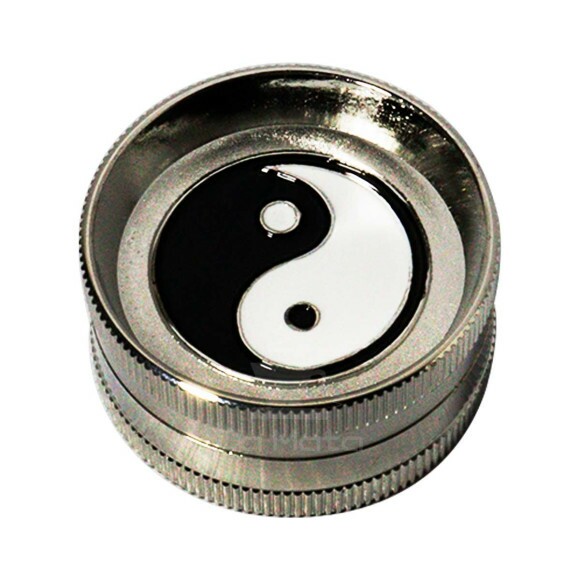 Dichavador de Metal 2 Partes Yin Yang 