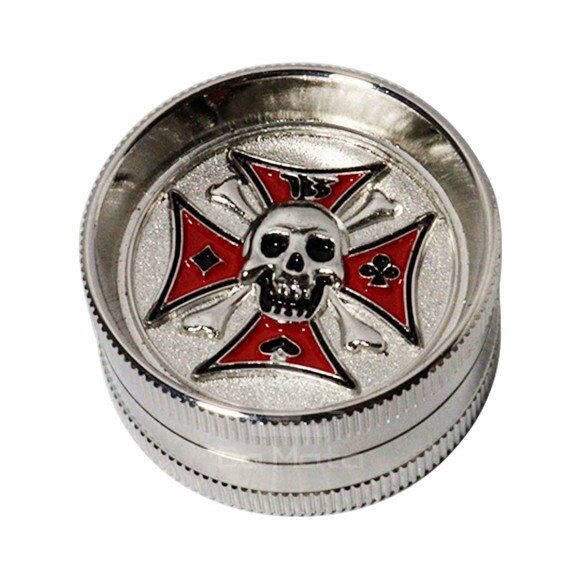 Dichavador de Metal 2 Partes Caveira