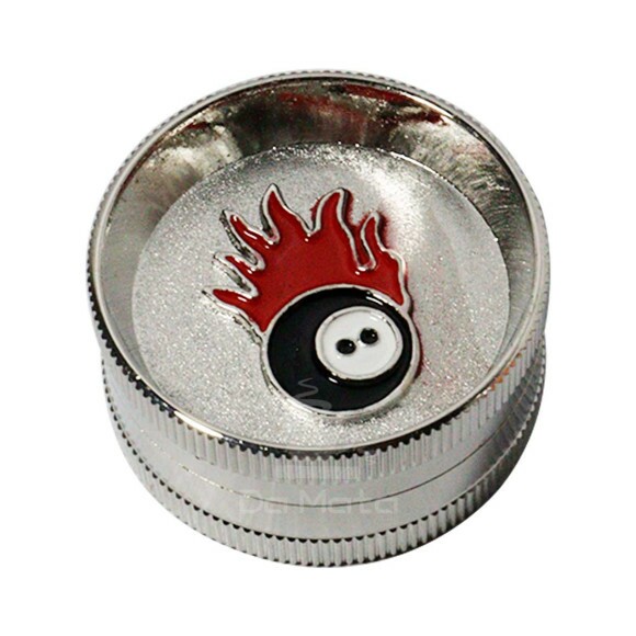 Dichavador de Metal 2 Partes Bola 8