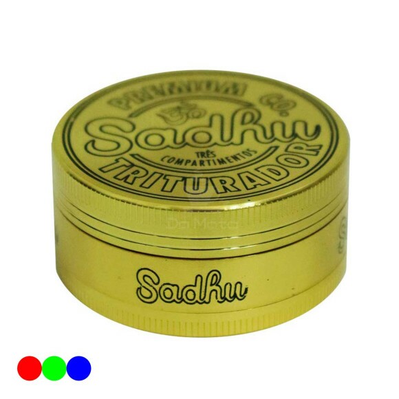 Dichavador de Metal Sadhu Dourado