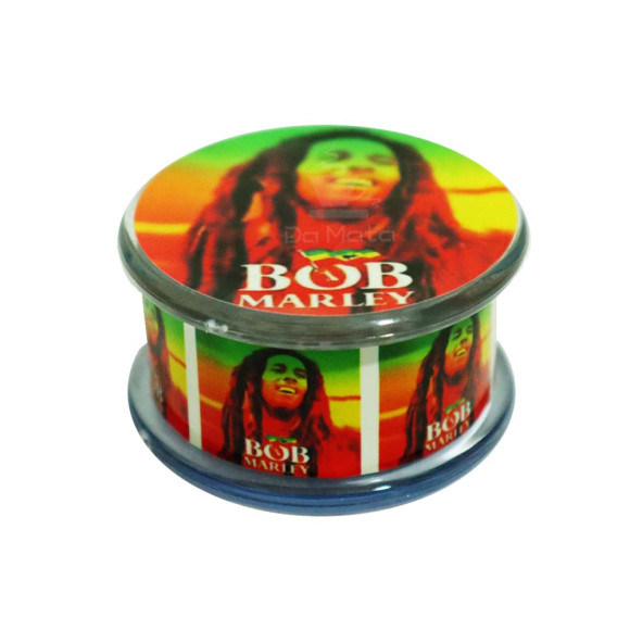 Dichavador de Plástico 3 Partes Bob Marley