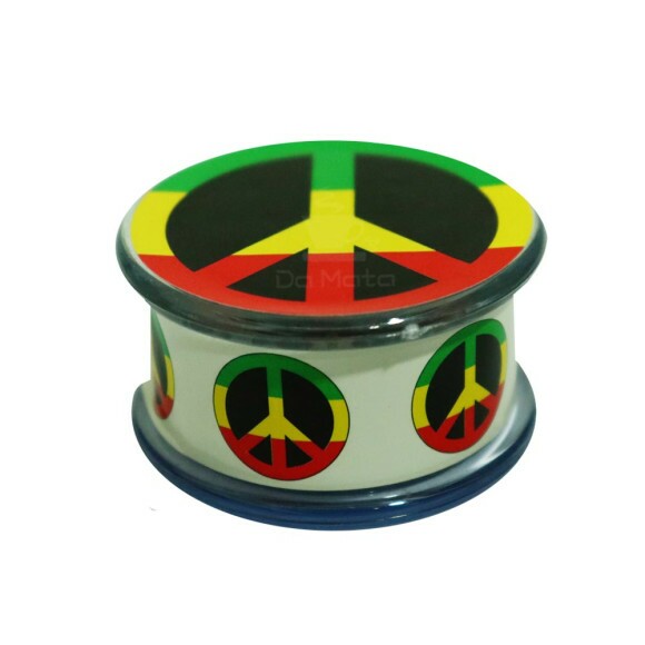 Dichavador de Plástico 3 Partes Peace