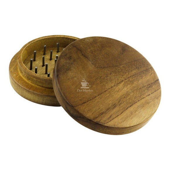 Dichavador de Madeira Grande 7cm de frente aberto