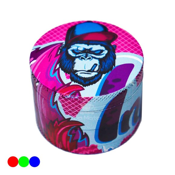 Dichavador Gorilla Rolling Circus 4 Partes Indica