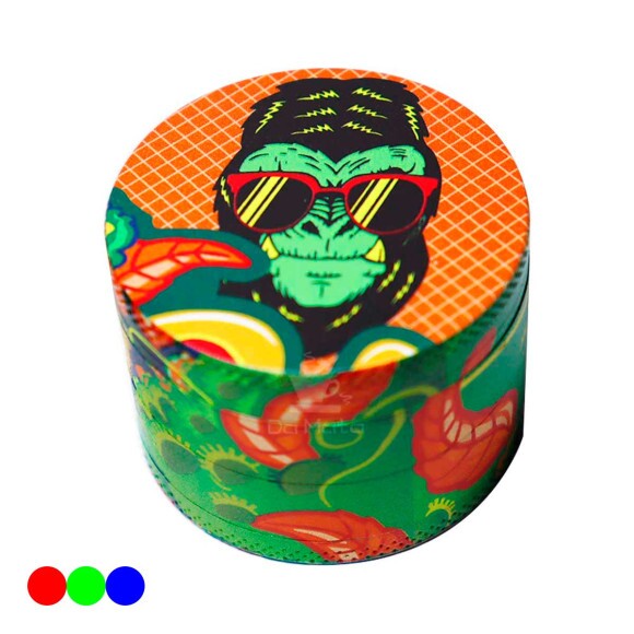 Dichavador Gorilla Rolling Circus 4 Partes Sativa