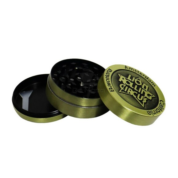Dichavador Gold Lion Rolling Circus 3 partes de metal