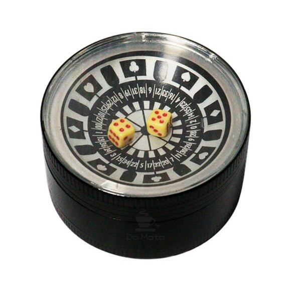 Dichavador de Metal 3 Partes Dado