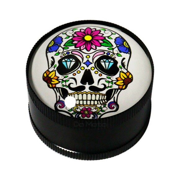 Dichavador de Metal 3 Partes Diamond Skull