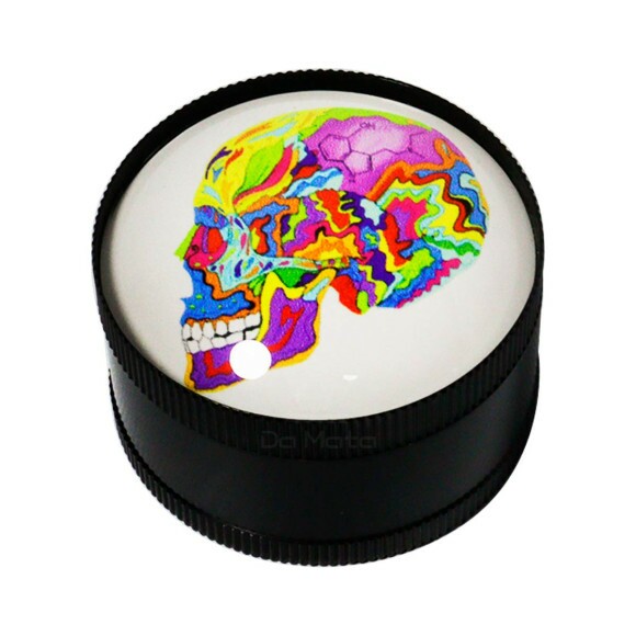 Dichavador de Metal 3 Partes Skull Colors