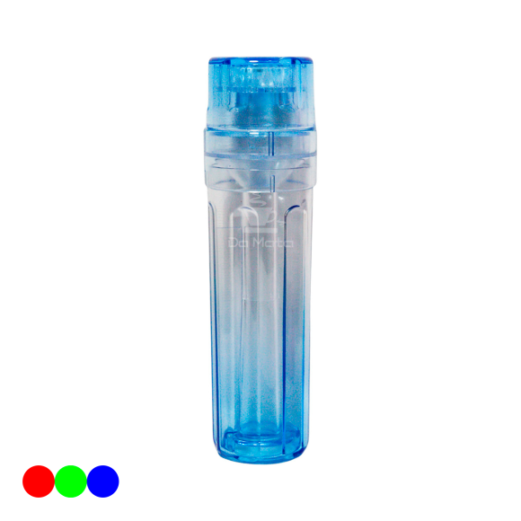 Pipe de Metal com Cone azul