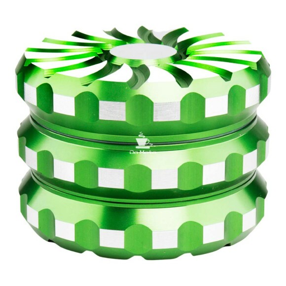 Dichavador de Metal 3 Partes 63mm de frente