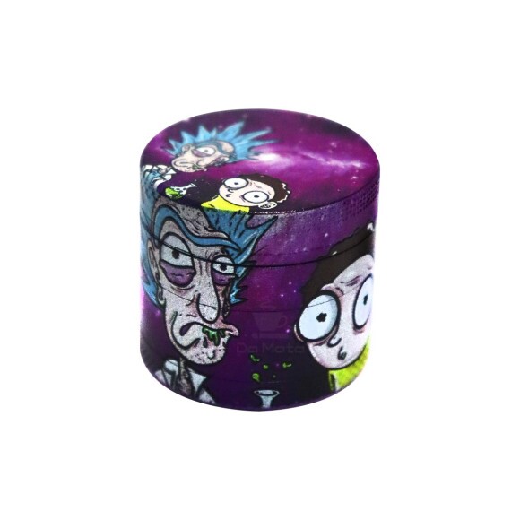 Dichavador de Metal 4 Partes Rick and Morty - Bong