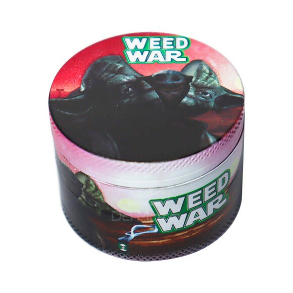Dichavador de Metal Weed Star 
